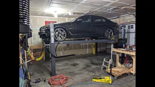 Oil Change in BMW M550i