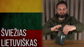 Lietuvos kariuomenės sausas maisto davinys (atšviežintas)