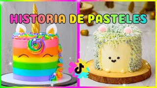 🍰HISTORIA DE PASTELES EN TIKOK🎭 El amigo de mi papá me acosa y me tomó una foto🤗SATISFACTORIO CAKE