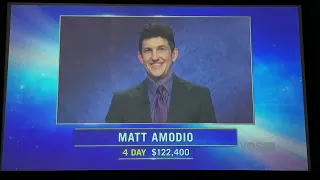 Jeopardy, intro - Matt Amodio Day 5 (7/27/21)