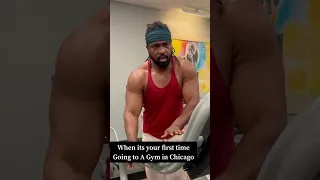 When it’s your first time going to a Gym in Chicago #shorts #viral #comedy