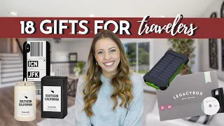 18 BEST Christmas Gifts for TRAVELERS *Holiday Gift Guide 2020*