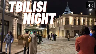 【4K】Night Walking in Tbilisi