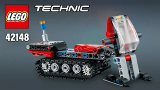 LEGO Snowmobile (42148) from Technic Snow Groomer | EXTRA Step-by-Step Building Instructions | TBB