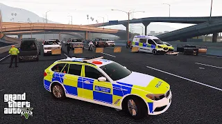 DEADLY pursuit motorway closed ⚠️ + Tier 4 lockdown adventures (GTA 5 LSPDFR Mod 321)