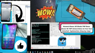 Huawei-Honor All Model FRP Unlock Done🔥 /Honor 8C FRP Unlock Done in Free Tool 💯Detailed Explanation