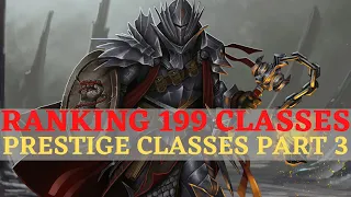 Pathfinder: WotR - Ranking 199 Classes Part 28: Hellknight, Hellknight Signifier & Loremaster