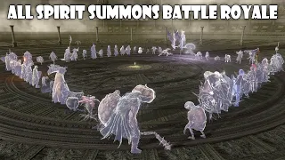 The DEFINITIVE Battle Royale of ALL Spirit Ash Summons - Elden Ring