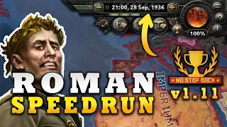 How I beat the Roman Empire Record - Hoi4 Speedrun Commentary