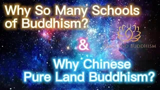 Why So Many Schools of Buddhism & Why Chinese Pure Land Buddhism?