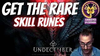 Undecember - how to craft skill runes YOU CANT BUY