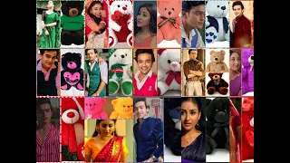 [barriter babu anirudh as pravisht mishra and badi bondita as anchal sahu matching with taddy bear ]