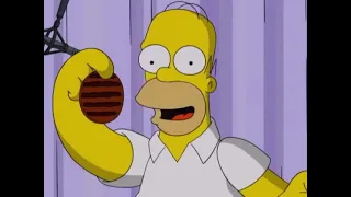 Homer can’t eat the Whopper!