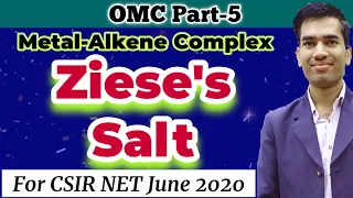 Zeise's Salt | Metal Alkene Complex | Zeise's salt structure and bonding | Organometallics