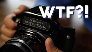 Pentax 6x7 is so frustrating! Getting to know my new film camera
