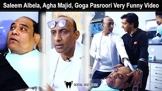 Saleem Albela, Agha Majid and Goga Pasroori Visit at Dental Aesthetics DHA Raya Lahore | Funny Video