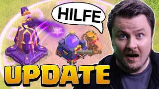 ZAUBER in der VERTEIDIGUNG | Monolith und Zauber Türme im Rathaus 15 Update | Clash of Clans