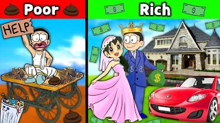 Nobita Became Rich 🤑 || Funny Game 😂