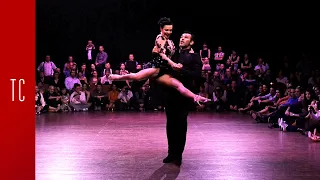 Tango: Valeria Maside y Anibal Lautaro, 29/4/2017, Brussels Tango Festival 2/3