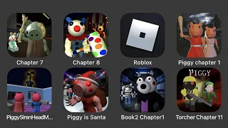 Piggy Chapter 7, Piggy Chapter 8, Roblox Piggy Book 2 Chapter 3, Piggy Chapter 1, Piggy Siren Head..