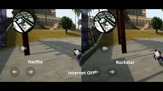 Netflix VS Rockstar | GTA San Andreas The Definitive Edition Android Graphics Comparison