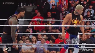 Cody Rhodes saves Jey Uso from The Judgment Day - WWE RAW 10/2/2023