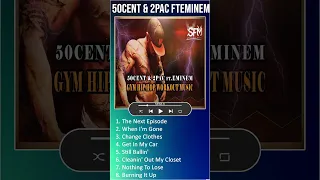 50cent & 2Pac ft.Eminem - Best Gym Hip Hop Workout Music - Svet Fit Music #shorts