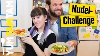 Nudelpfannen-Challenge // How to Nudeln #3 // #yumtamtam