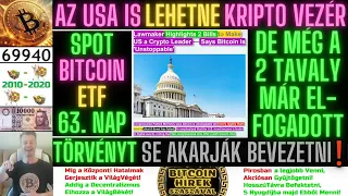 Bitcoin Hírek (2080) - Az USA Is Lehetne Kripto Vezér🧐 De Direkt Nem Vezetik Be a Törvényeket❗😈❗