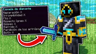 Me TRANSFORMO en el HACKER de los ENCANTAMIENTOS de MINECRAFT! 😂