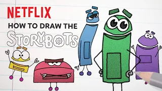 Draw the StoryBots with Me! 🖍️ Netflix Jr