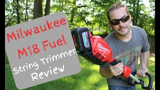 Milwaukee M18 Fuel String Trimmer Kit with Quik-Lok - Unboxing and review