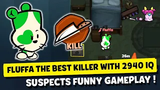 FLUFFA THE BEST NEW KILLER WITH 2940 IQ ! SUSPECTS MYSTERY MANSION FUNNY GAMEPLAY #77