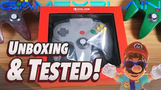 The Nintendo 64 Switch Controller Is Here! Unboxing + Testing w/ N64 & Switch Games!