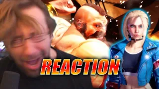 MAX REACTS: Street Fighter 6 Cammy, Zangief, & Lily Reveal