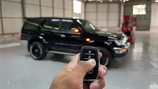 Toyota Hilux Surf RZN185 Installed with Keyless System