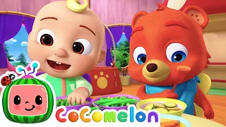 Yes Yes Vegetables | CoComelon Animal Time | Animals for Kids