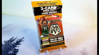 💥NEW RETAIL PRODUCT RELEASE💥 20-21 Mosaic Basketball Cello Pack!🎆 Exclusive Camo Prizms!😮🏀🌡