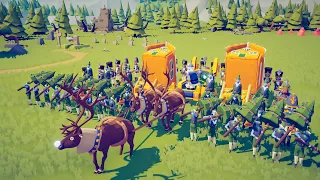 (Tabs) Merry Christmas - Holiday Team VS All Team - Totally Accurate Battle Simulator