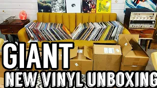 Giant New Vinyl Unboxing!