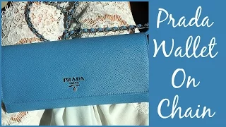 Prada Wallet on Chain Unboxing & Review