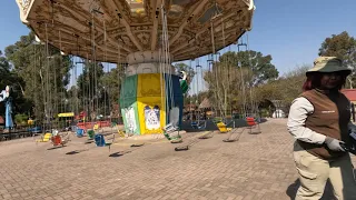 Flying Swings Ride, Gold Reef City Theme, Part 5, Johannesburg, South Africa