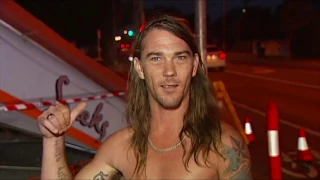 Man In Underwear Chases Driver After Crash