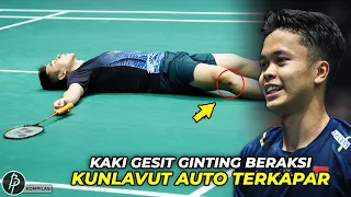 Cepat dan Akurat..! Kaki Gesit Ginting Begitu Mematikan. Jitu Atasi Vitidsarn di Singapore Open 2023