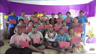 Fijian Minister for Health closes the Drinking Water & Safety Plan Training Workshop at Navulivatu