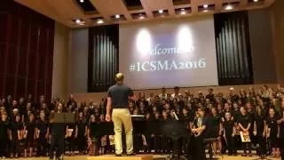 Hine Ma Tov (הִנֵּה מַה טוֹב) - ICSMA 2016 All-Academy Chorus