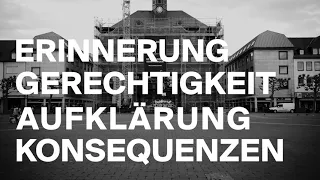 Erinnerung – Gerechtigkeit – Aufklärung – Konsequenzen! Aufruf zur Demonstration: 22.8.2020 in Hanau