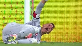 Terrible Fractura de Tibia y Peroné de Muslera