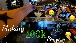 Making a 100k a Year Bartending in Vancouver!!! (at Ryan Reynolds favourite restaurant)