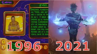 Evolution of  Magic: The Gathering (1996-2021)